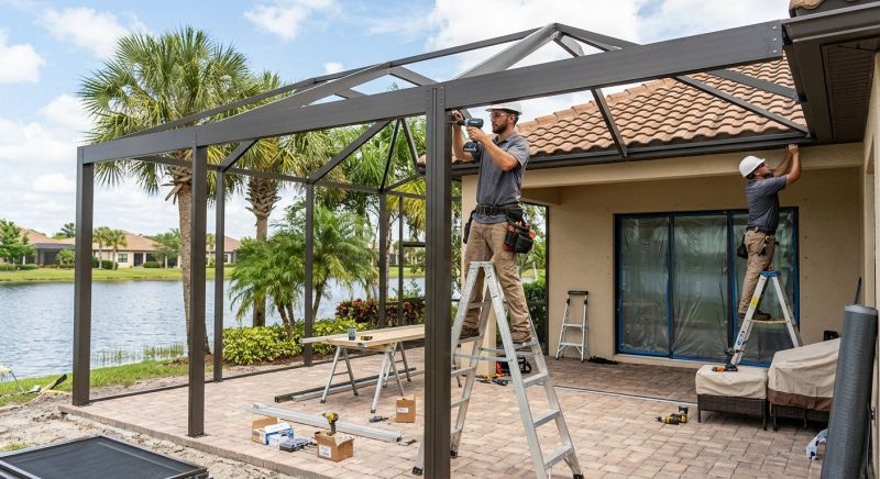 Enclosed Patio Installation Service