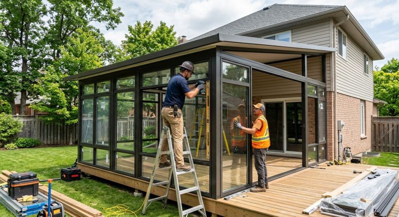All Season Room Installation in Dallas, TX