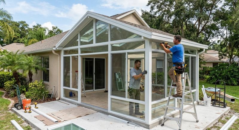 Florida Room Installation in Charlotte, NC
