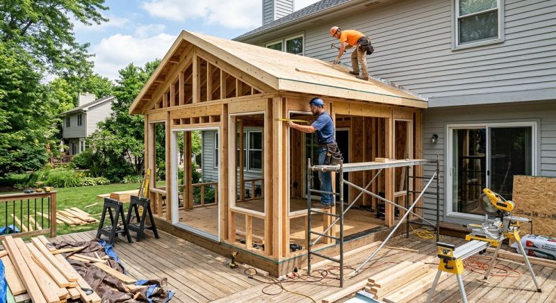 Three Season Room Construction in Charlotte, NC